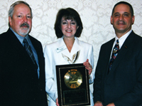 Nan Baker receives Hugh L. Dawson Award In Recognition of Her Outstanding Service to the Business Community